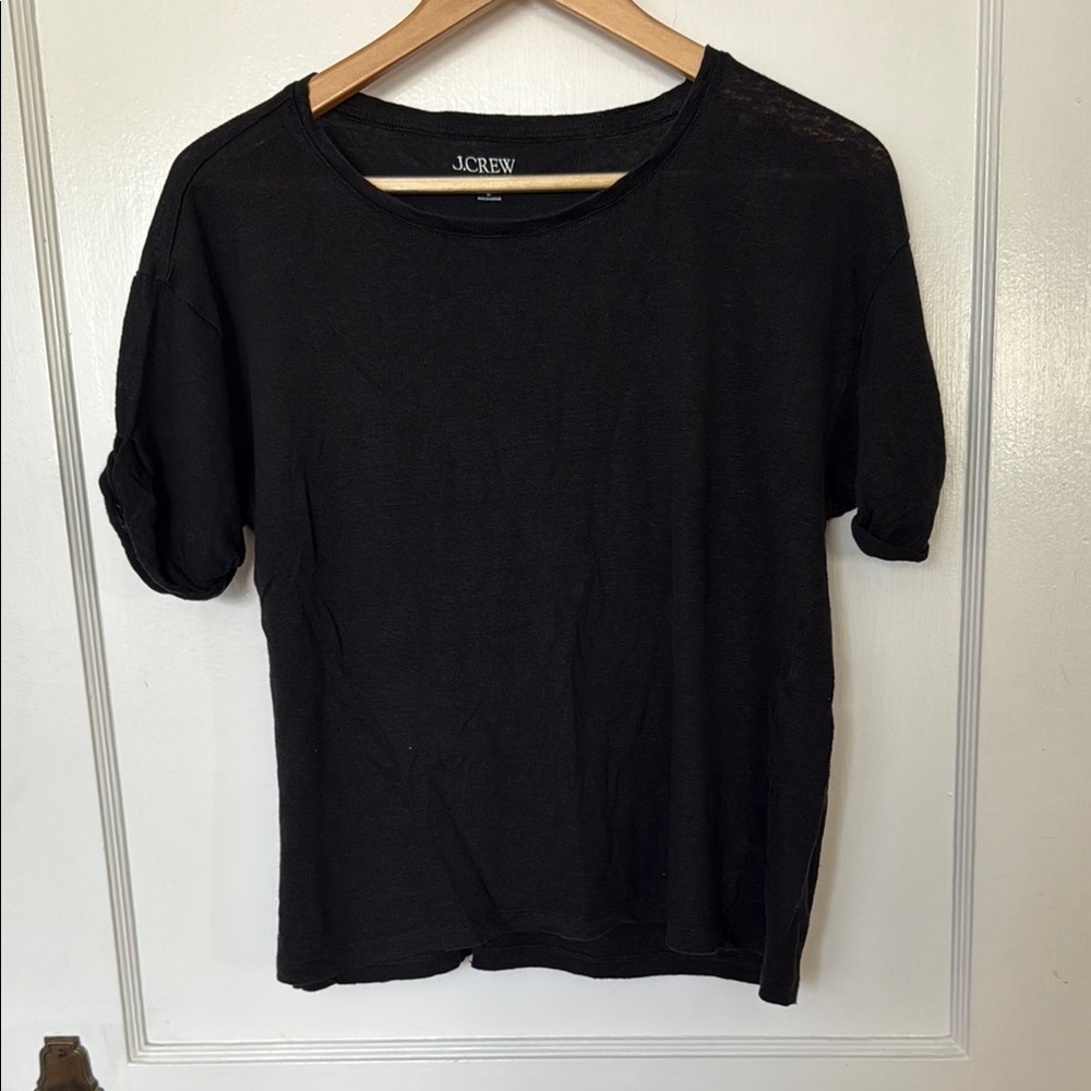 J. Crew Women's Linen Tee